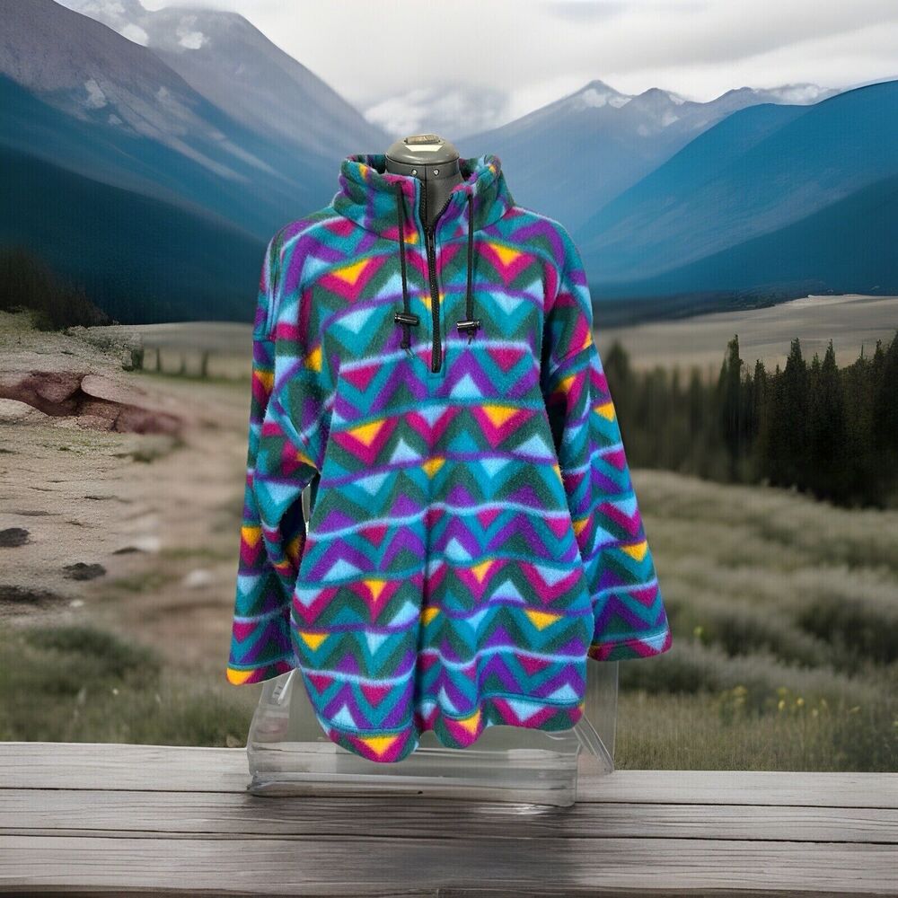 Vintage 90's Fleece Pullover By First Run